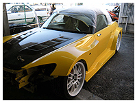 S2000 エアロパーツ取付事例