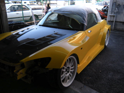 ホンダ S2000  エアロパーツ取付事例