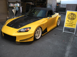 ホンダ S2000  エアロパーツ取付事例